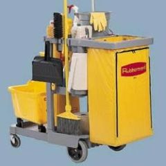Janitor Cart 2000, Gray, 1/Ctn