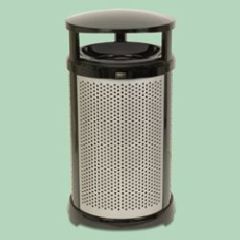 Infinity 32 gal Round Panel Kit, Perforated Silver, 1/Ctn