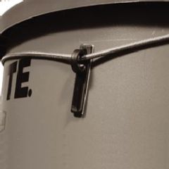 Trash Bungee with Stay Put Holder For 44-55 gl Containers, 36/Ctn