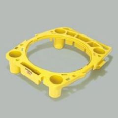 Brute Rim Caddy, 44 gal, Yellow, 1/Ctn