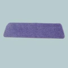 24" Microfiber Wet Floor Clean Pad, Blue, 12/cs