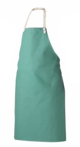 Flame retardant bib apron, 24" x 36"