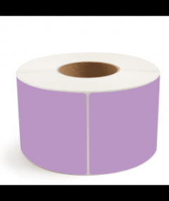 Thermal Transfer Labels - 4 x 6, 3" Core, Dark Purple, PMS 258, 1000/RL, 4 RL/CS