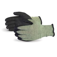 Emerald CX Wire Core Micropore Nitrile Palm Coated Cut Proof Kevlar Gloves, Sz 10