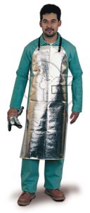 Aluminized Carbon Kevlar Aprons, 24" x 48"