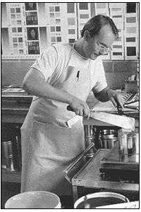 Blue Apron w/ Pocket