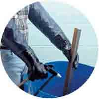 Right Hand Sand Blasting Gloves