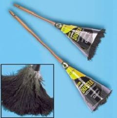 Duster, Ostrich Feather, 20", Bk, 12/Ea