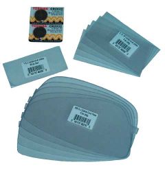 Cover lens 4-1/2" x 4-1/4" CR39 50%, Lens: Clear