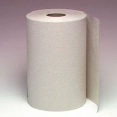 Roll Towel, Non-Perforated, Natural, 12/350Ft