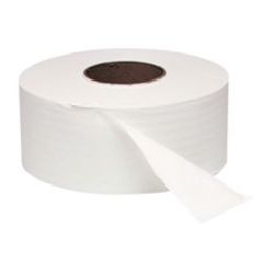 Jr JRT Toilet Tissue  1Ply Non-Perforated, White, 12/2000